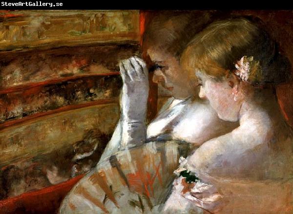 Mary Cassatt A Corner of the Loge